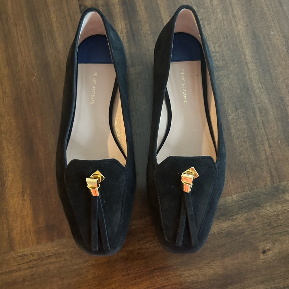 Stuart Weitzman black loafer
